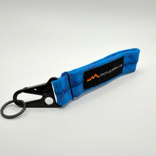 Climbing Rope Keychain - Glacier Blue
